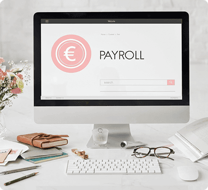 smiling business team